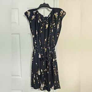Black Floral LC Lauren Conrad Dress